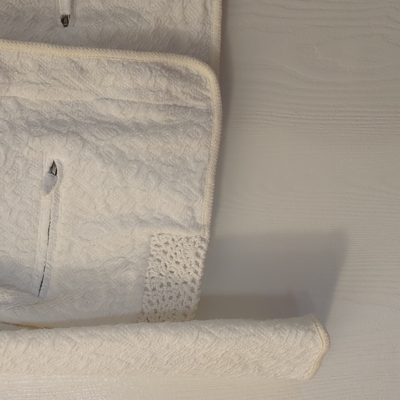 Brixton Ivy jacket. Full zip, white, size medium - Picture 3 of 7